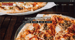 Desktop Screenshot of hearthpizzatavern.com